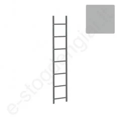 Kopėčios Ruukki SafeGrip, L=2,7 m, Š.Pilka (RR 21), vnt