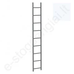 Kopėčios Ruukki SafeGrip, L=3,3 m, Balta (RR 20), vnt