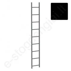 Kopėčios Ruukki SafeGrip, L=3,3 m, Juoda (RR 33), vnt