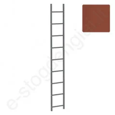 Kopėčios Ruukki SafeGrip, L=3,3 m, Molio (RR 780), vnt