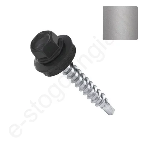 Savisriegiai į medį 4,8x19 mm T.Sidabriniai (RAL 9007) prie Struga, 250 vnt