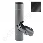 Vandens skirstytuvas Struga 150/100 Juodas (GreenCoat 015), vnt