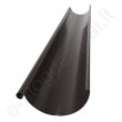 Latakas Tigres 125/90 L=3 m, T.Rudas (RAL 8019) plieninis, vnt