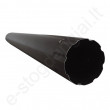 Lietvamzdis Tigres 125/90 L=1 m, T.Rudas (RAL 8019) plieninis, vnt