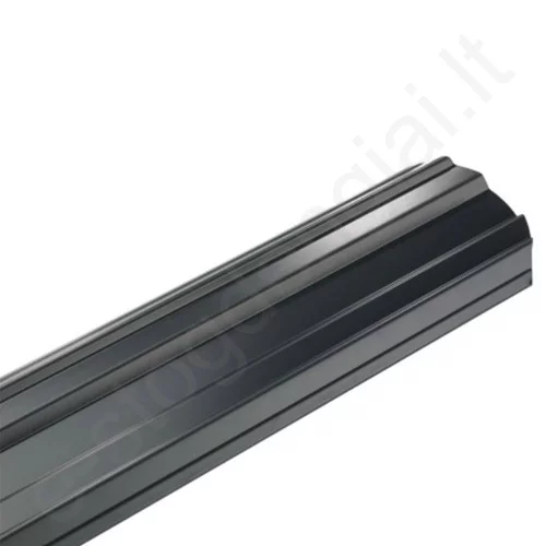 Metalinė tvoralentė Hanbud Estetic 115 mm, 0,45 mm, dvipusė, Blizgi T.Pilka (RAL 7016), m Metalinė tvoralentė Hanbud Estetic 115 mm, 0,45 mm, dvipusė, Blizgi T.Pilka (RAL 7016), m