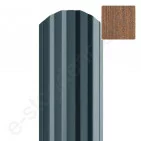 Metalinė tvoralentė Hanbud Estetic 115 mm, 0,45 mm, dvipusė, Tamsus ąžuolas (NBW 73), m Metalinė tvoralentė Hanbud Estetic 115 mm, 0,45 mm, dvipusė, Tamsus ąžuolas (NBW 73), m