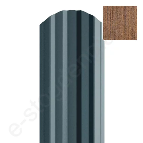 Metalinė tvoralentė Hanbud Estetic 115 mm, 0,45 mm, dvipusė, Tamsus ąžuolas (NBW 73), m Metalinė tvoralentė Hanbud Estetic 115 mm, 0,45 mm, dvipusė, Tamsus ąžuolas (NBW 73), m