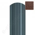 Metalinė tvoralentė Hanbud Polo, L=1500 mm, 110 mm, 0,45 mm, dvipusė, Matinė Ruda (RAL 8017), vnt Metalinė tvoralentė Hanbud Polo, L=1500 mm, 110 mm, 0,45 mm, dvipusė, Matinė Ruda (RAL 8017), vnt