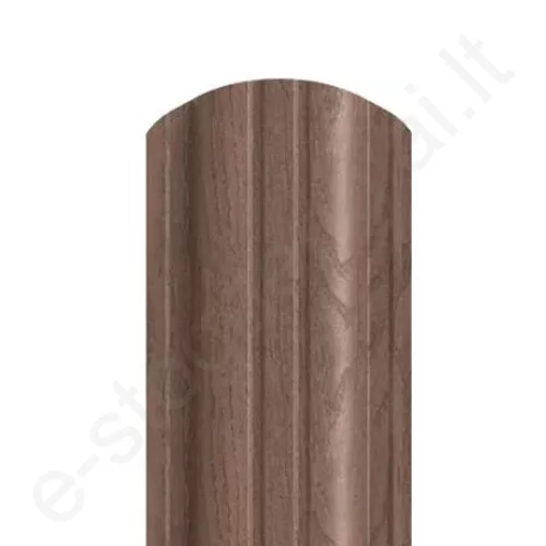 Metalinė tvoralentė Hanbud Polo 110 mm, 0,45 mm, dvipusė, Tamsus ąžuolas (NBW 73), m Metalinė tvoralentė Hanbud Polo 110 mm, 0,45 mm, dvipusė, Tamsus ąžuolas (NBW 73), m