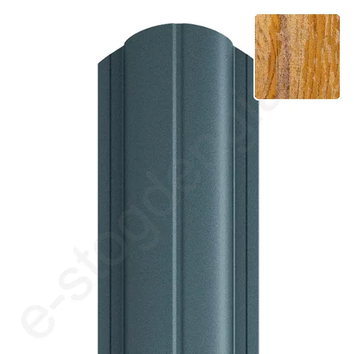 Metalinė tvoralentė Hanbud Sigma 118 mm, 0,45 mm, dvipusė, Šviesus ąžuolas (NBW 74), m Metalinė tvoralentė Hanbud Sigma 118 mm, 0,45 mm, dvipusė, Šviesus ąžuolas (NBW 74), m