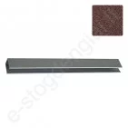 Papildoma modulinio segmento Hornval apdailos juosta, Matinė Ruda (RAL 8017), vnt Papildoma modulinio segmento Hornval apdailos juosta, Matinė Ruda (RAL 8017), vnt