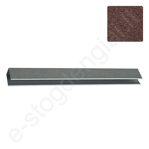 Papildoma modulinio segmento Hornval apdailos juosta, Matinė Ruda (RAL 8017), vnt Papildoma modulinio segmento Hornval apdailos juosta, Matinė Ruda (RAL 8017), vnt