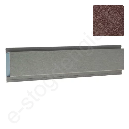 Papildoma modulinio segmento Hornval horizontalė, Matinė Ruda (RAL 8017), kompl Papildoma modulinio segmento Hornval horizontalė, Matinė Ruda (RAL 8017), kompl