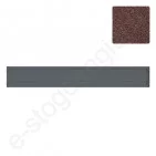 Modulinio tvoros segmento apačia Hornval 300, Matinė Ruda (RAL 8017), kompl Modulinio tvoros segmento apačia Hornval 300, Matinė Ruda (RAL 8017), kompl