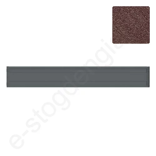Modulinio tvoros segmento apačia Hornval 300, Matinė Ruda (RAL 8017), kompl Modulinio tvoros segmento apačia Hornval 300, Matinė Ruda (RAL 8017), kompl