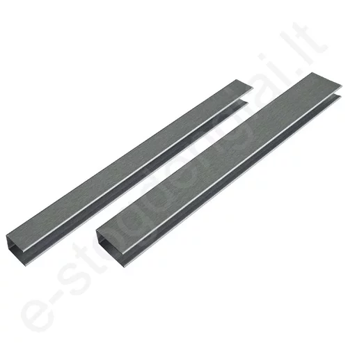 Papildoma modulinio segmento Hornval šoninė juosta 1200 mm, Smoked grey, vnt Papildoma modulinio segmento Hornval šoninė juosta 1200 mm, Smoked grey, vnt