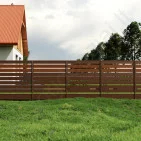 Papildoma modulinio segmento Hornval horizontalė, Matinė Ruda (RAL 8017), kompl Papildoma modulinio segmento Hornval horizontalė, Matinė Ruda (RAL 8017), kompl