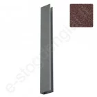 Papildoma modulinio segmento Hornval šoninė juosta 1500 mm, Matinė Ruda (RAL 8017), vnt Papildoma modulinio segmento Hornval šoninė juosta 1500 mm, Matinė Ruda (RAL 8017), vnt