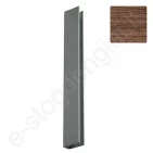 Papildoma modulinio segmento Hornval šoninė juosta 1500 mm, Tamsus uosis, vnt Papildoma modulinio segmento Hornval šoninė juosta 1500 mm, Tamsus uosis, vnt