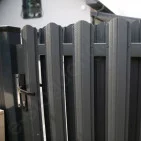 Metalinė tvoralentė Proformann Dija+ 109 mm, 0,45 mm, dvipusė, Matinė Ruda (RAL 8017), m Metalinė tvoralentė Proformann Dija+ 109 mm, 0,45 mm, dvipusė, Matinė Ruda (RAL 8017), m