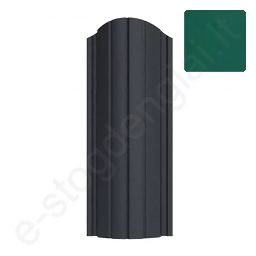 Metalinė tvoralentė Proformann Dija+ 109 mm, 0,45 mm, dvipusė, Blizgi Žalia (RAL 6005), m Metalinė tvoralentė Proformann Dija+ 109 mm, 0,45 mm, dvipusė, Blizgi Žalia (RAL 6005), m