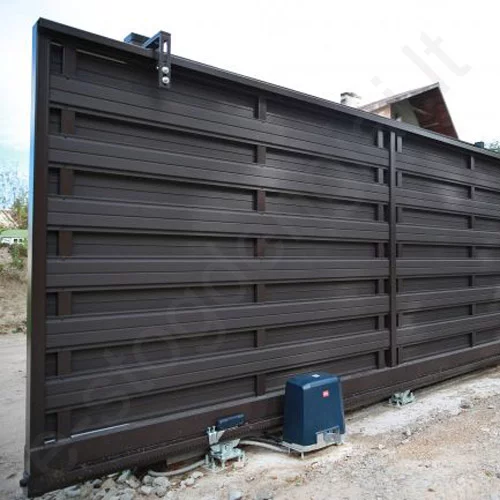 Metalinė tvoralentė Proformann Eva 115 mm, 0,45 mm, dvipusė, Blizgi Ruda (RAL 8017), m Metalinė tvoralentė Proformann Eva 115 mm, 0,45 mm, dvipusė, Blizgi Ruda (RAL 8017), m