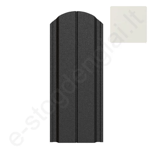 Metalinė tvoralentė Proformann Eva 115 mm, 0,50 mm, dvipusė, Blizgi Balta (RAL 9010), m Metalinė tvoralentė Proformann Eva 115 mm, 0,50 mm, dvipusė, Blizgi Balta (RAL 9010), m