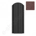 Metalinė tvoralentė Proformann Eva3 115 mm, 0,50 mm, dvipusė, Matinė Ruda (RAL 8017), m Metalinė tvoralentė Proformann Eva3 115 mm, 0,50 mm, dvipusė, Matinė Ruda (RAL 8017), m