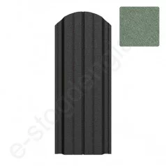 Metalinė tvoralentė Proformann Eva3 115 mm, 0,50 mm, dvipusė, Matinė Žalia (RAL 6020), m