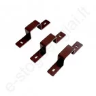 Skersinio laikiklis, metalinis įkišamas, 40x20, T.Rudas (RAL 8019), vnt Skersinio laikiklis, metalinis įkišamas, 40x20, T.Rudas (RAL 8019), vnt