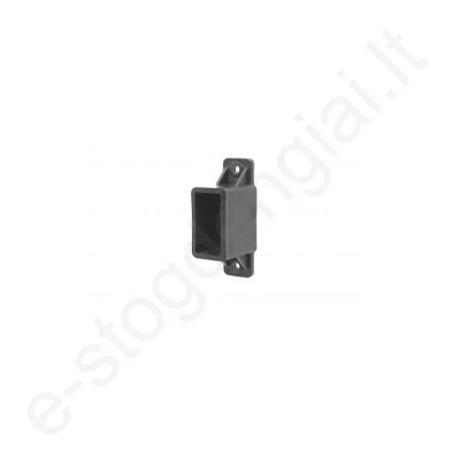 Skersinio laikiklis, plastikinis apgaubiantis, 40x20, Juodas (RAL 9005), vnt Skersinio laikiklis, plastikinis apgaubiantis, 40x20, Juodas (RAL 9005), vnt