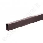 Metalinis skersinis 40x20, L=2,5m, 1,2 mm, Rudas (RAL 8017), vnt Metalinis skersinis 40x20, L=2,5m, 1,2 mm, Rudas (RAL 8017), vnt