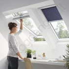 Stoglangis Velux GLU0051 55x78 STANDARD, Drėgmei atsparus