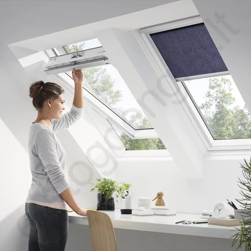 Stoglangis Velux GLU0051 55x78 STANDARD, Drėgmei atsparus