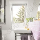 Stoglangis Velux GLU0051 55x78 STANDARD, Drėgmei atsparus