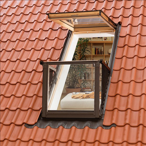 Velux balkonas GDL Cabrio 3066 94x252