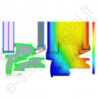 Stogo langas Velux GGU008230 114x118 Ypatingai ŠILTAS, PASYVUS, Uw=0,51