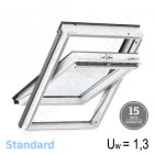 Stoglangis Velux GLU0051 55x78 STANDARD, Drėgmei atsparus