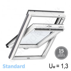 Stoglangis Velux GLU0051 78x140 STANDARD, Drėgmei atsparus, Apatinė rankena