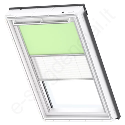 Velux tamsinanti klostuota DFD 206 4569 Pale green stilius