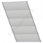 Velux romanetės ZHB C02 6516 Structured grey papildomas audinys