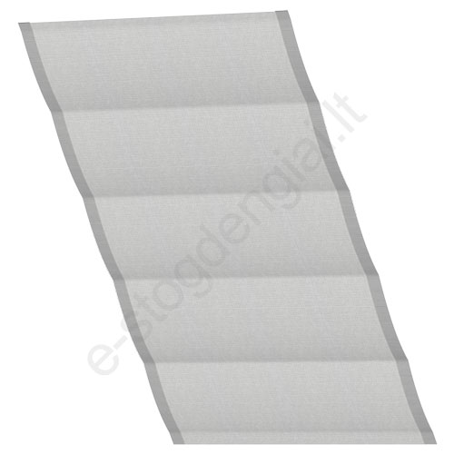 Velux romanetės ZHB 204 6516 Structured grey papildomas audinys