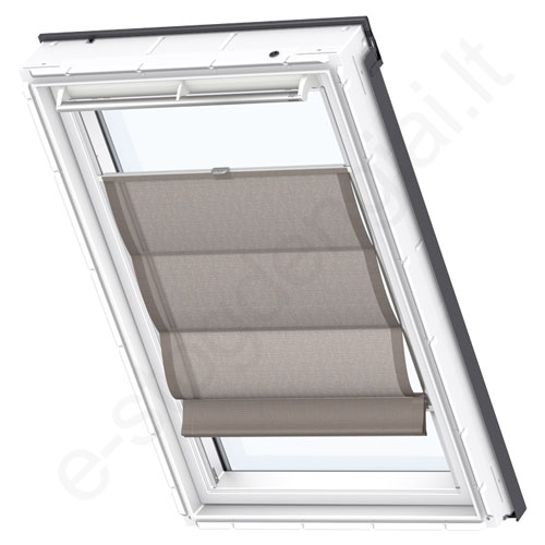 Velux romanetė FHB FK04 6518 Structured chocolate stilius