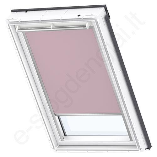 Velux tamsinanti užuolaidėlė DKL CK06 4565 Pale Pink stilius