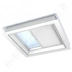 Velux FMG klostuota užuolaidėlė 90x90 1016 Balta elektrinė